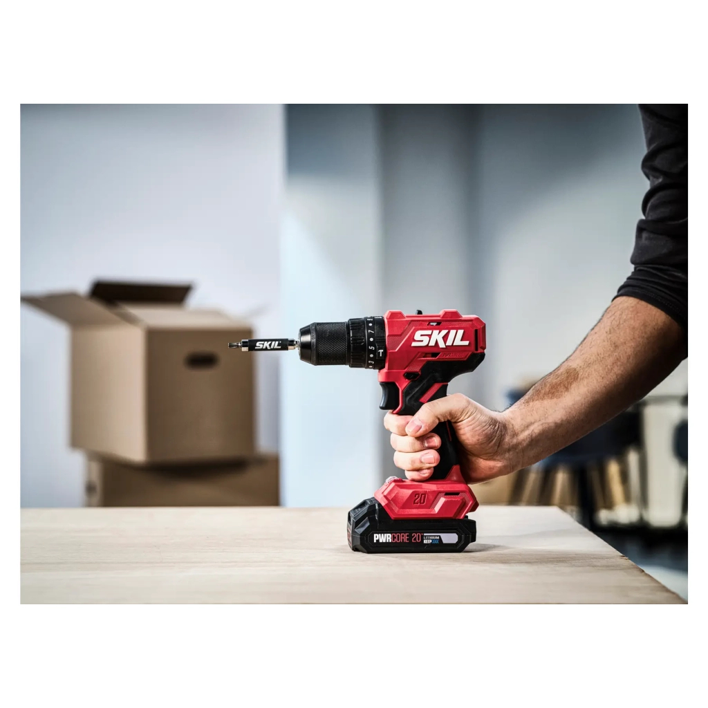 Шуруповерт Skil акумуляторний безщітковий ударний 3021 HB, 2x2Ah, кейс (CD1E3021HB) - зображення 2