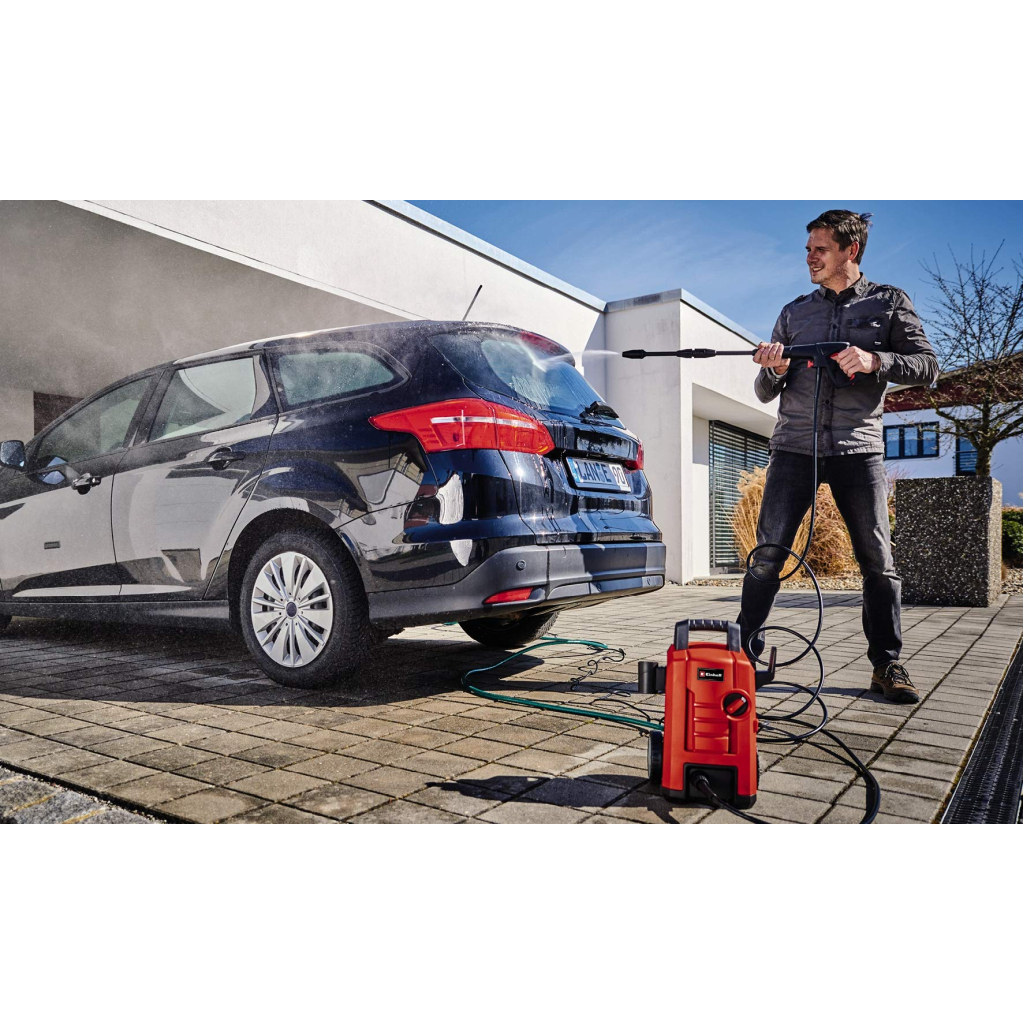 Мийка високого тиску Einhell TC-HP 130, 1500Вт, 130бар, 390л/год, шланг 5м, 5.1кг (4140750) - зображення 7
