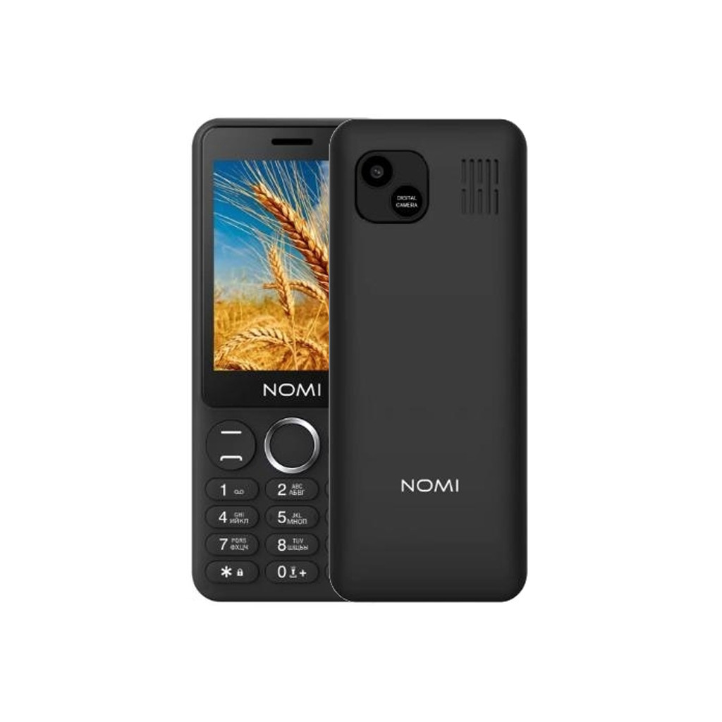 Мобільний телефон Nomi i2830 Black - зображення 1