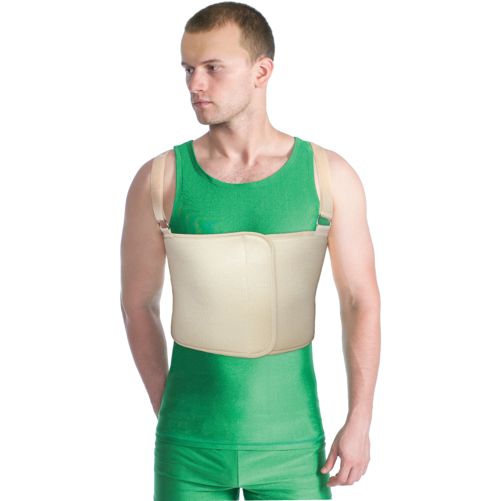 Бандаж MedTextile Бандаж для фіксації грудної клітки (чоловічий), розмір (4820137290923) - зображення 2