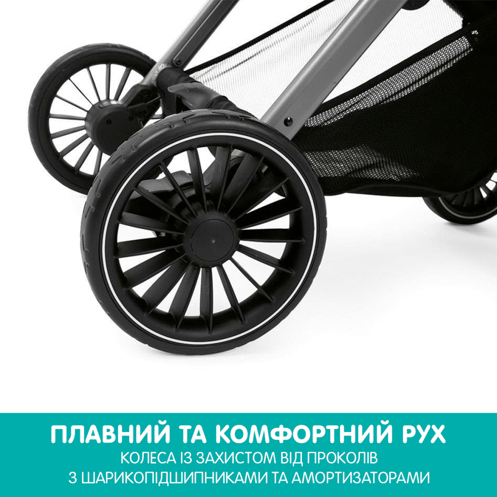 Коляска Chicco Best Friend Pro Stroller Чорна (79866.42) - зображення 7