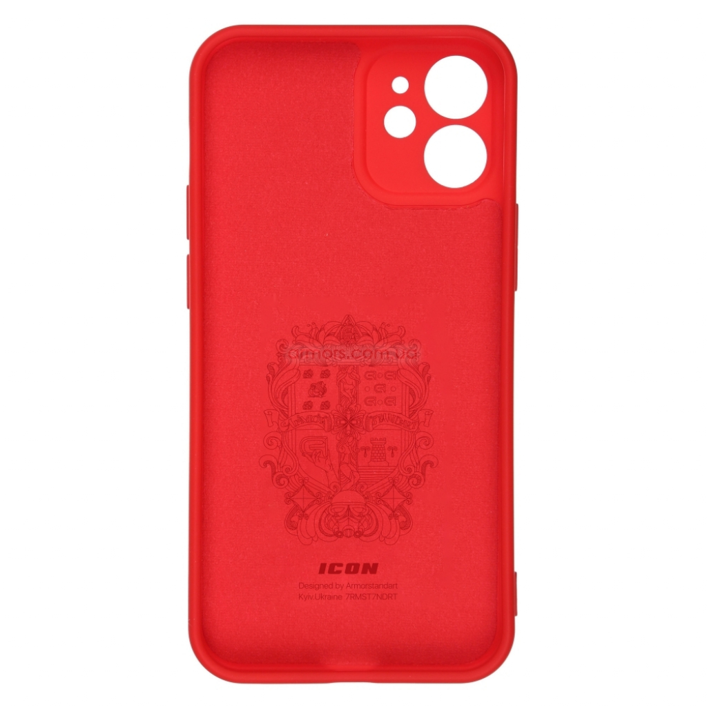 Чохол до мобільного телефона Armorstandart ICON Case Apple iPhone 12 Mini Chili Red (ARM57487) - зображення 2