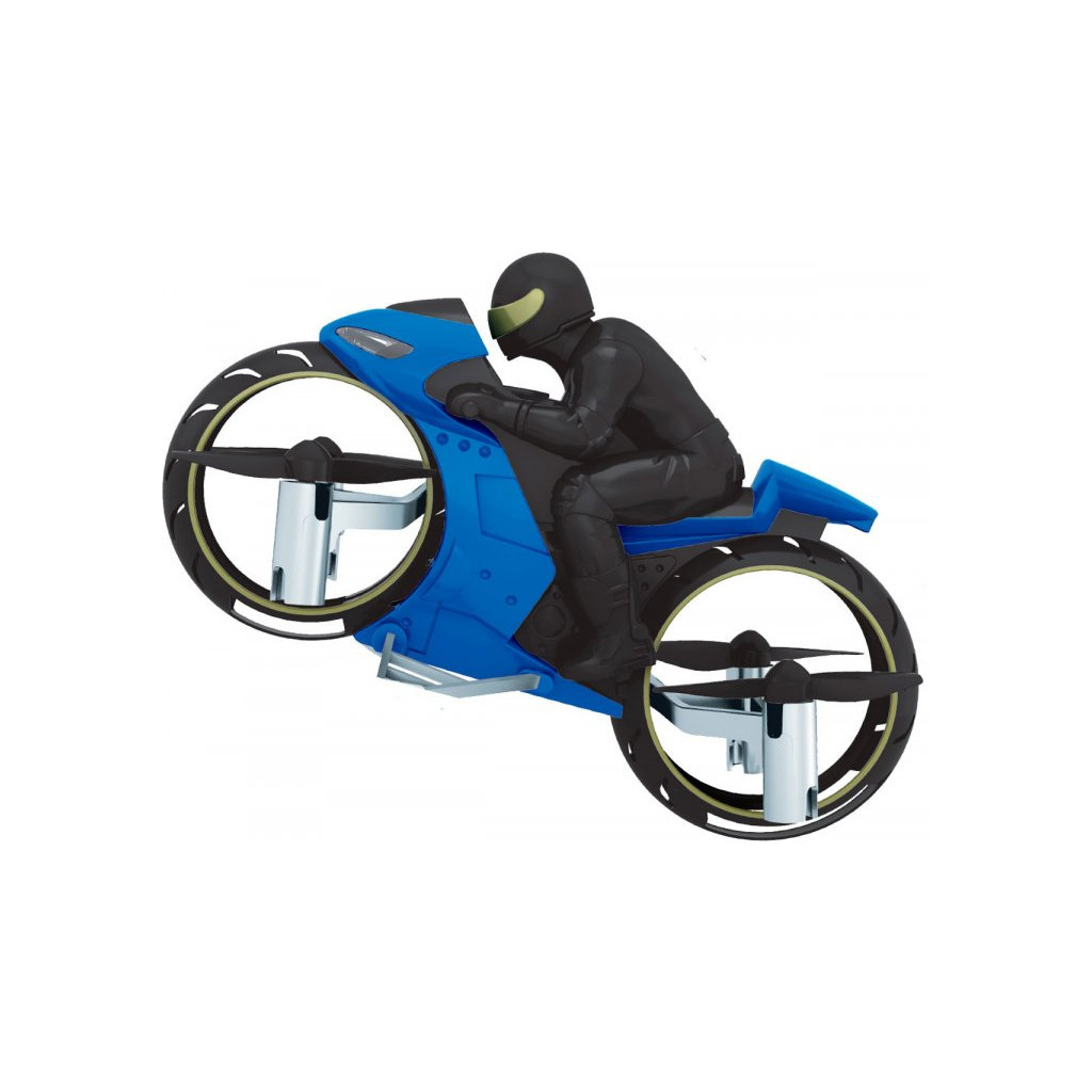 Радіокерована іграшка ZIPP Toys Квадрокоптер Flying Motorcycle Blue (RH818 blue) - зображення 1