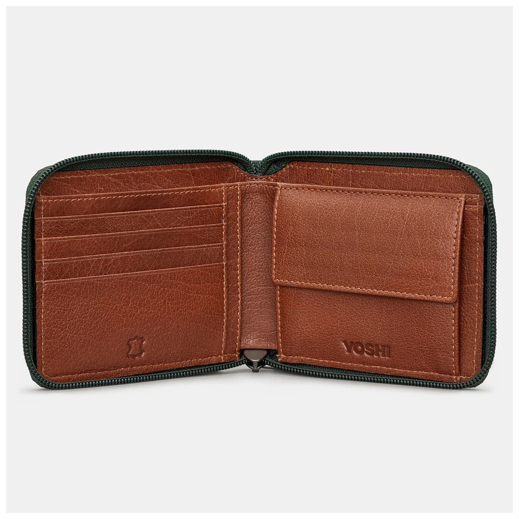 Гаманець Yoshi Y2046 17 Green/Brown (Y2046 17 16) - зображення 3