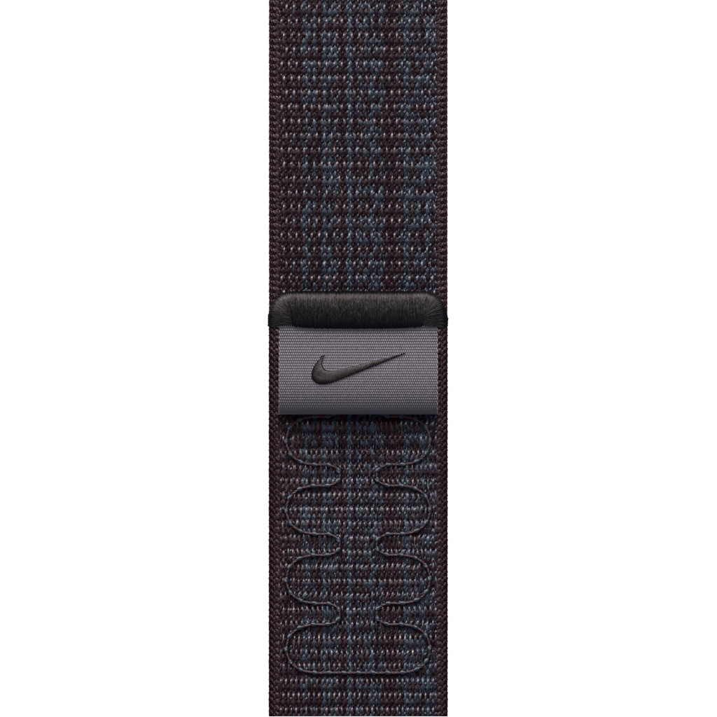 Ремінець до смарт-годинника Apple 41mm Black/Blue Nike Sport Loop (MUJV3ZM/A) - изображение 2