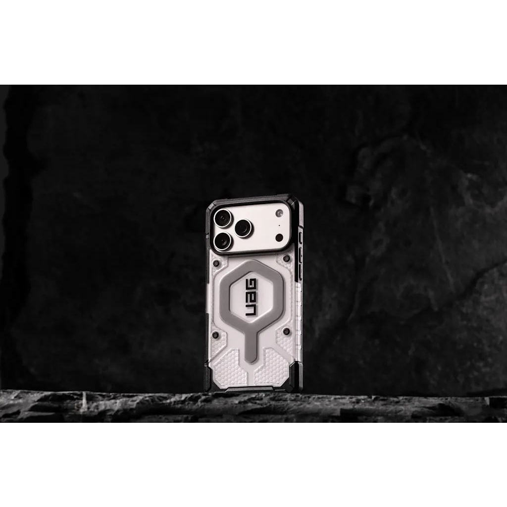 Чохол до мобільного телефона UAG Pathfinder Clear MagSafe iPhone 17 Pro Max Ice/Silver (114552114333) - зображення 12