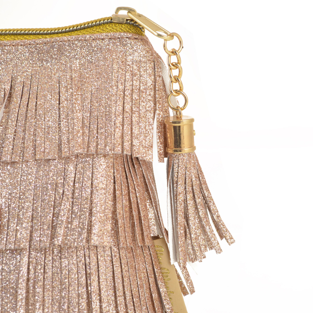 Пенал Yes Косметичка Weekend Charm 1 відділення Золотистий (532716) - зображення 2