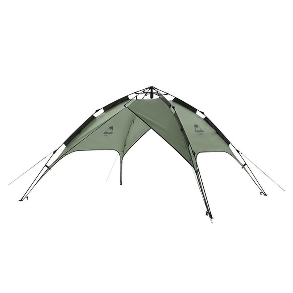 Намет Naturehike тримісний автоматичний NH21ZP008 темно-зелений (6976023922336) - зображення 2