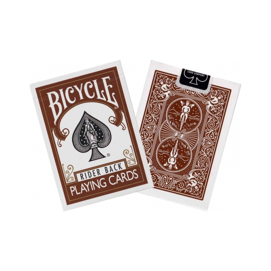 Гральні карти Bicycle Rider Back Brown deck (02309) - зображення 3