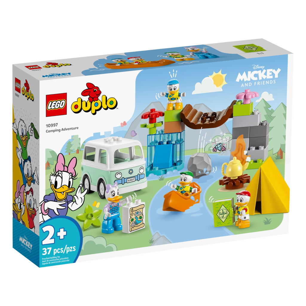 Конструктор LEGO DUPLO Disney Міккі і його друзі. Пригоди на природі 37 деталей (10997) - зображення 1