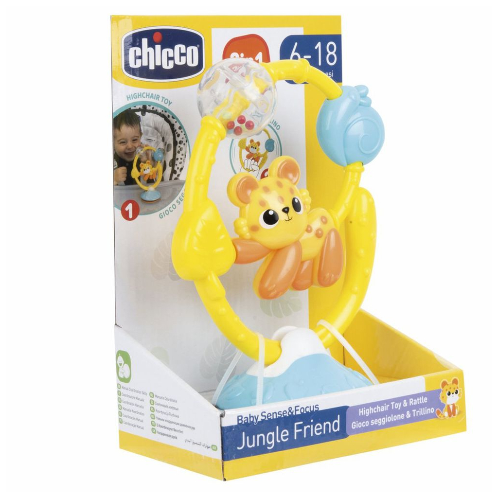 Брязкальце Chicco на присосці 2 в 1 Тропічний друг (11820.00) - изображение 4