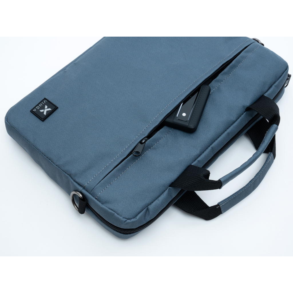Сумка для ноутбука Vinga 14" NB1402 gray (NB1402GR) - зображення 6