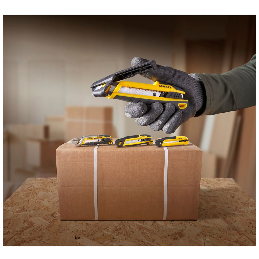 Ніж монтажний Stanley 18 мм, сегментний (STHT10501-0) - изображение 3