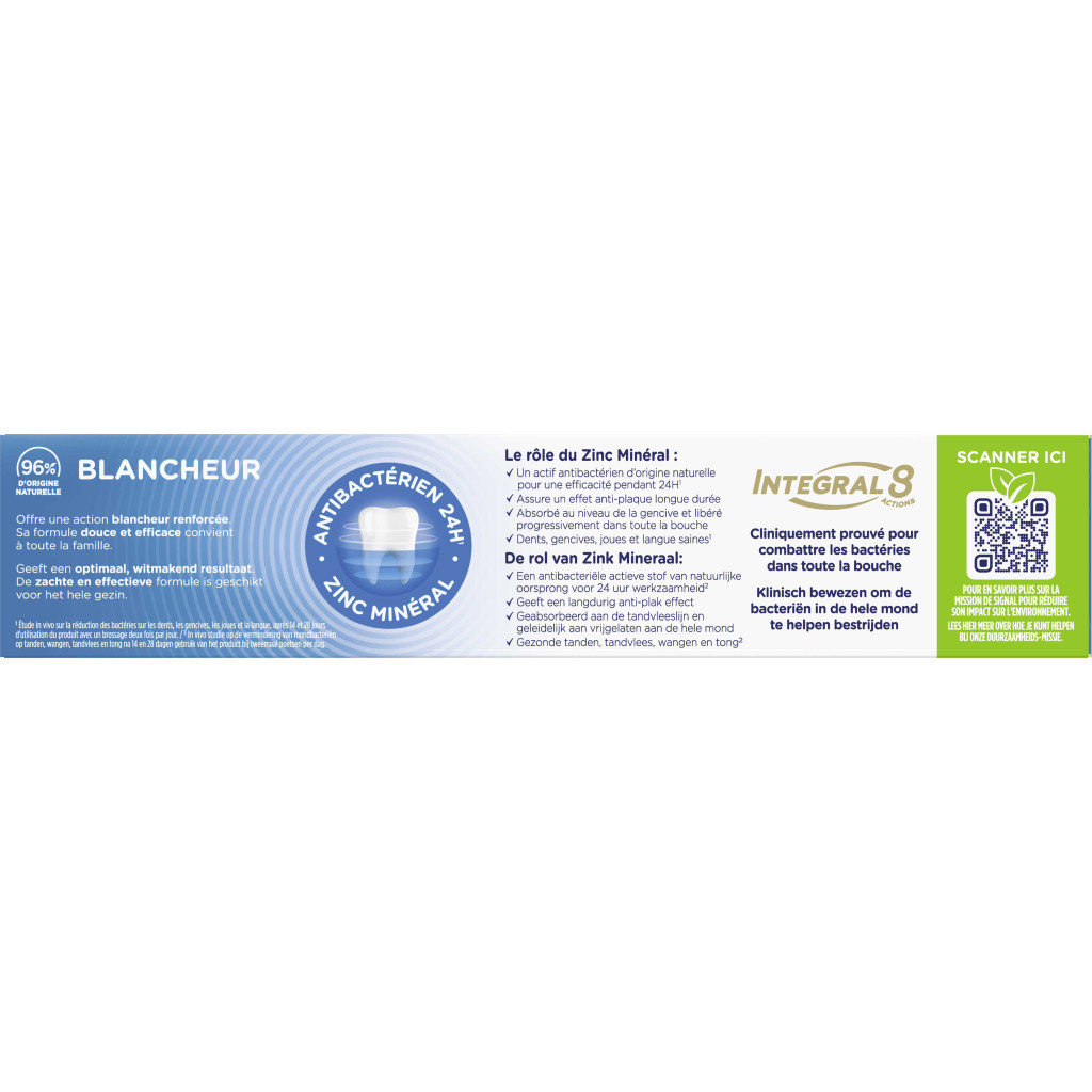 Зубна паста Signal Integral 8 Відбілювання 75 мл (8720182012388/8720181419119) - зображення 2