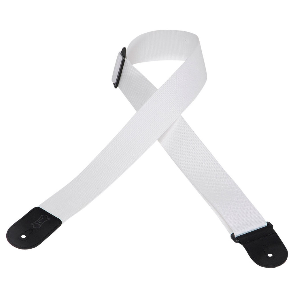 Ремінь для гітари Levy's Classics Series Polypropylene Guitar Strap White (M8POLY-WHT) - зображення 3