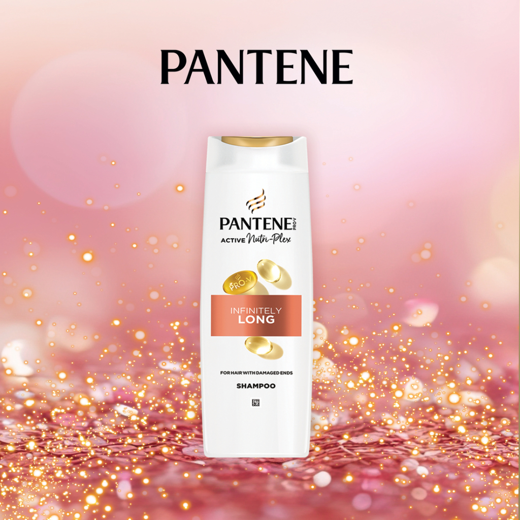Набір косметики Pantene Pro-V Infinitely Long Шампунь 400 мл + Бальзам-ополіскувач 220 мл (8700216614870) - picture 4