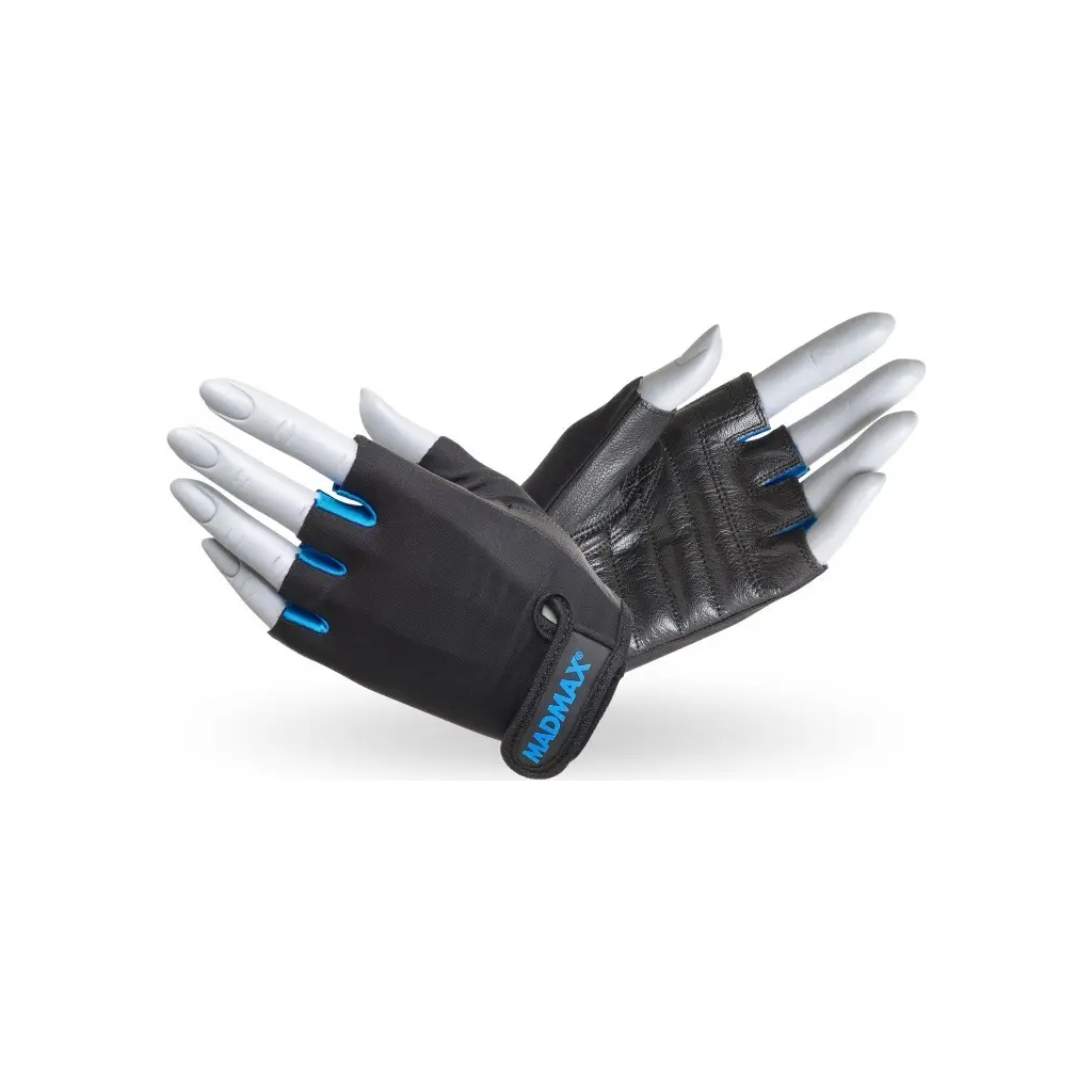 Рукавички для фітнесу MadMax MFG-251 Rainbow Turquoise XS (MFG-251-TRQ_XS) - зображення 1