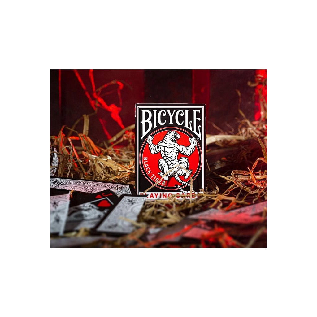 Гральні карти Bicycle Black Tiger Revival edition (ВР_КИББТ) - изображение 3