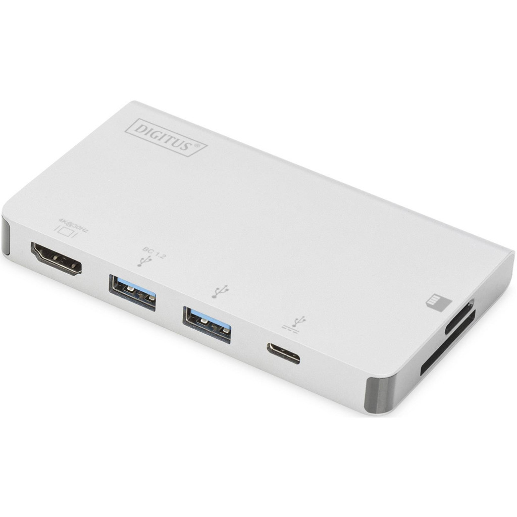 Порт-реплікатор Digitus Travel USB-C, 6 Port (DA-70867) - изображение 4