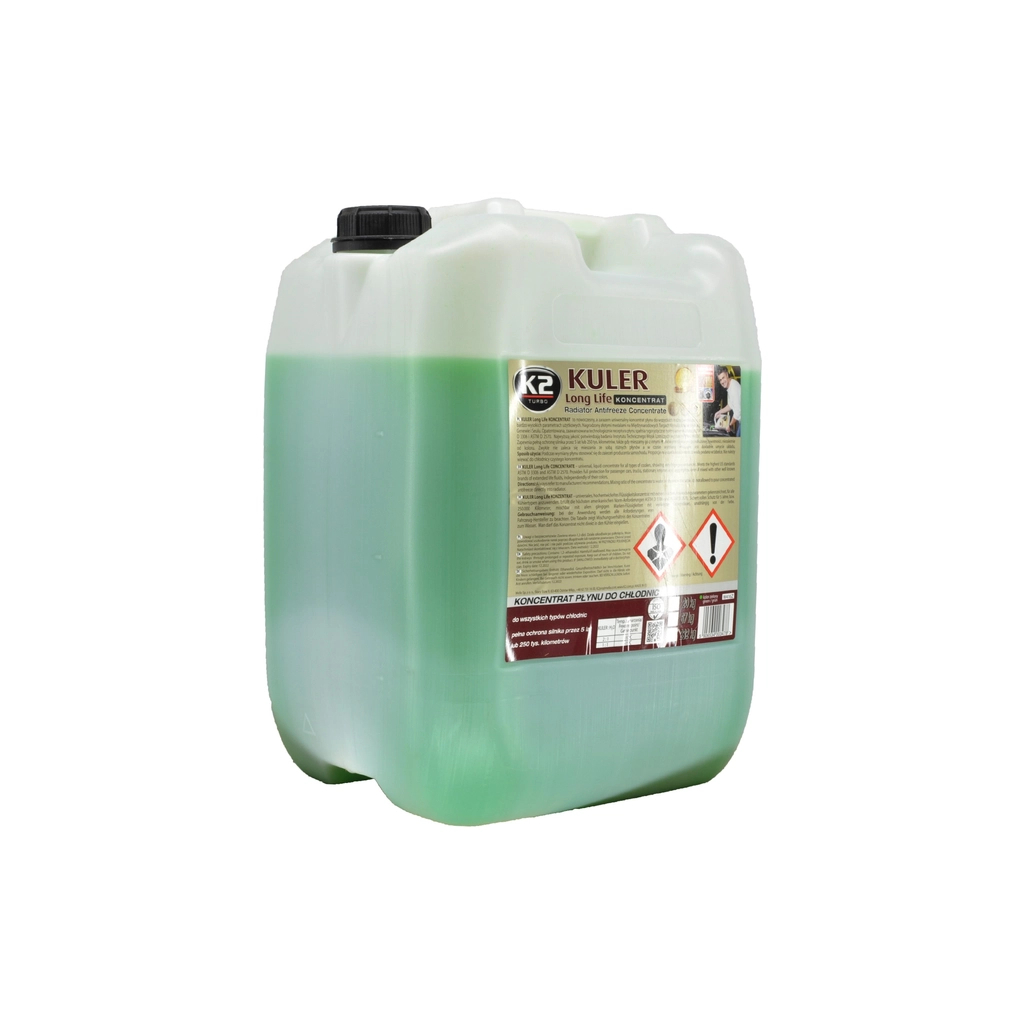 Антифриз K2 Kuler Long Life G11 зелена концентрат 20 кг (W416Z) - изображение 2
