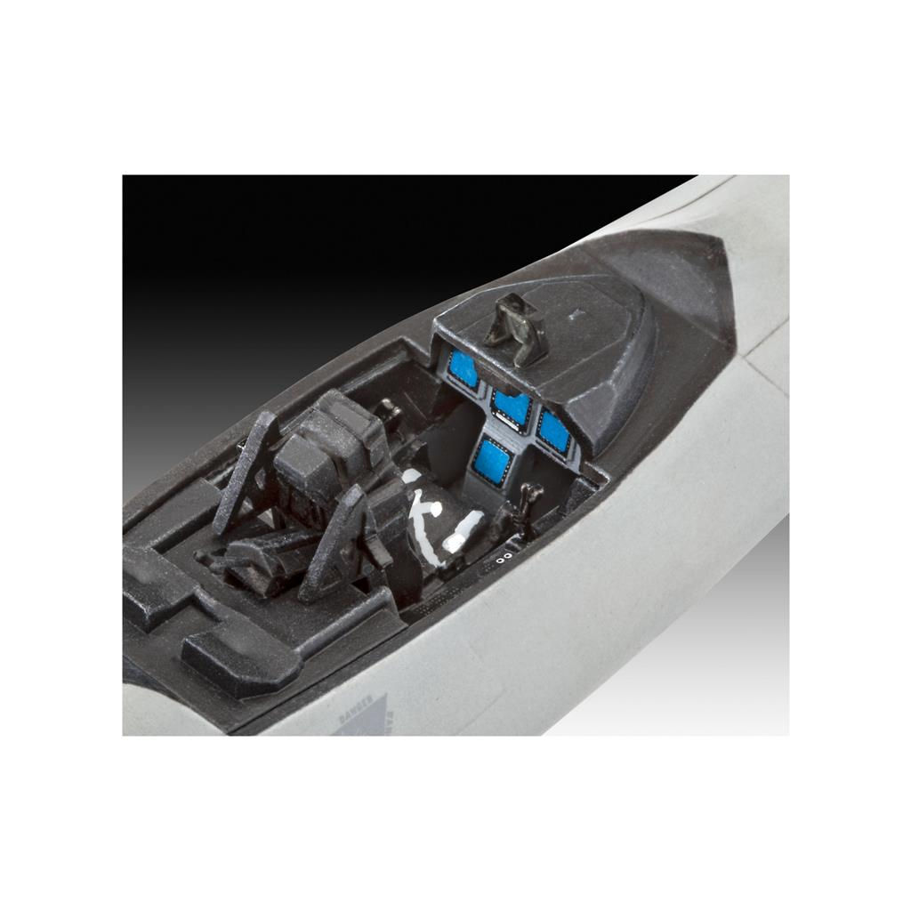 Збірна модель Revell Літак Lockheed Martin F-22A Raptor рівень 4 масштаб 1:72 (RVL-63858) - изображение 4