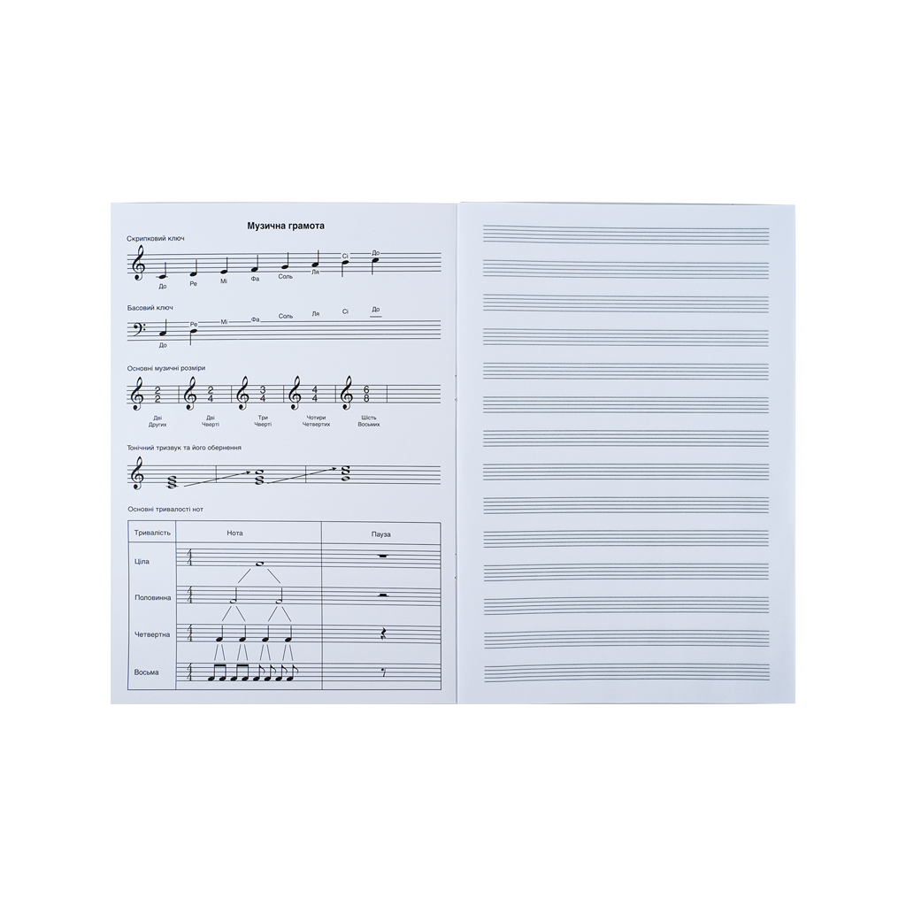 Зошит Kite для нот Garfield А4, 20 аркушів (GF25-404) - зображення 2