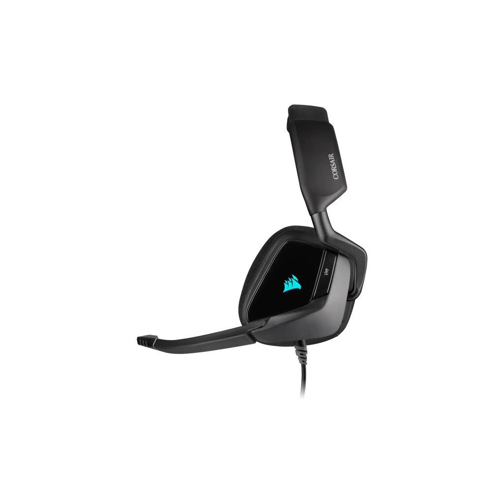 Навушники Corsair Void RGB Elite USB Premium with 7.1 Surround Sound Carbon (CA-9011203-EU) - зображення 3