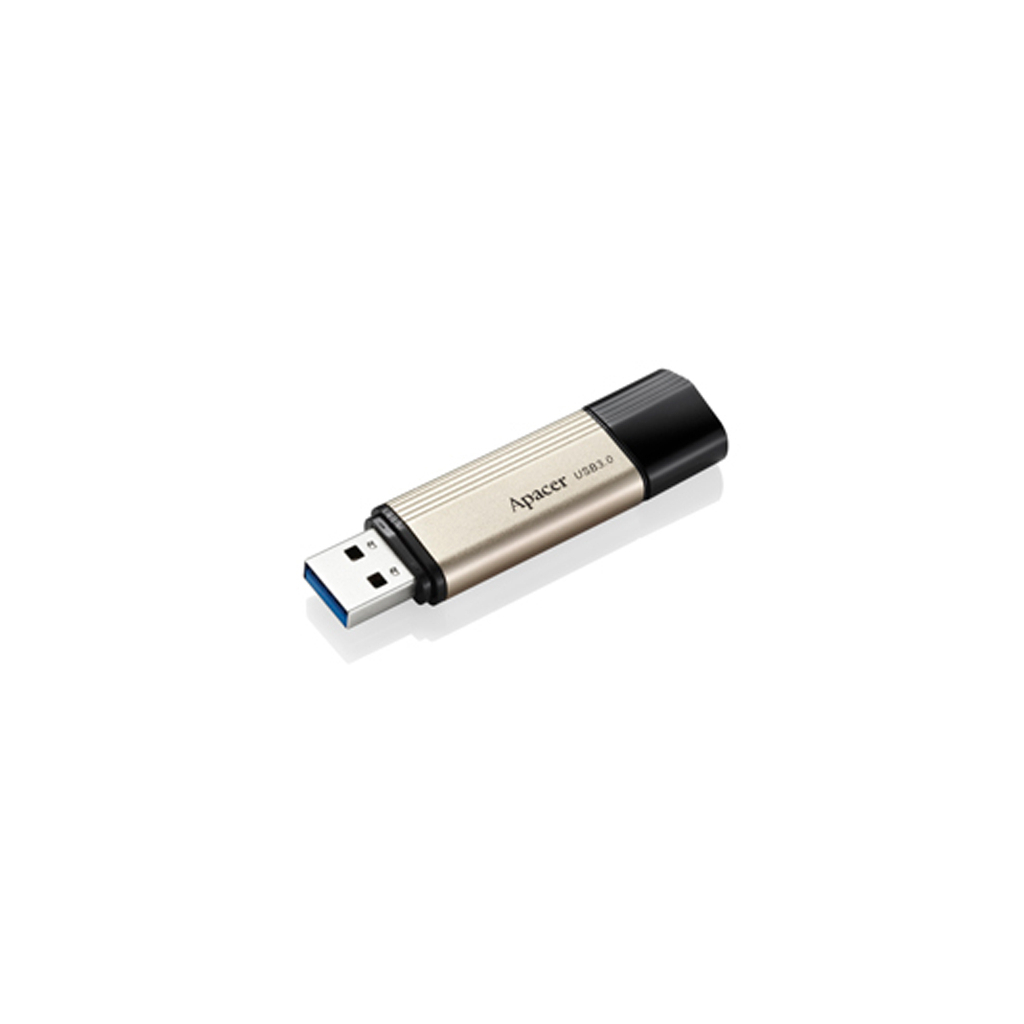 USB флеш накопичувач Apacer 32GB AH353 Champagne Gold RP USB3.0 (AP32GAH353C-1) - зображення 2