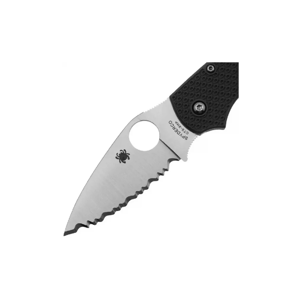 Ніж Spyderco Chaparral CTS XHP FRN Serrated Grey (C152SGY) - зображення 7