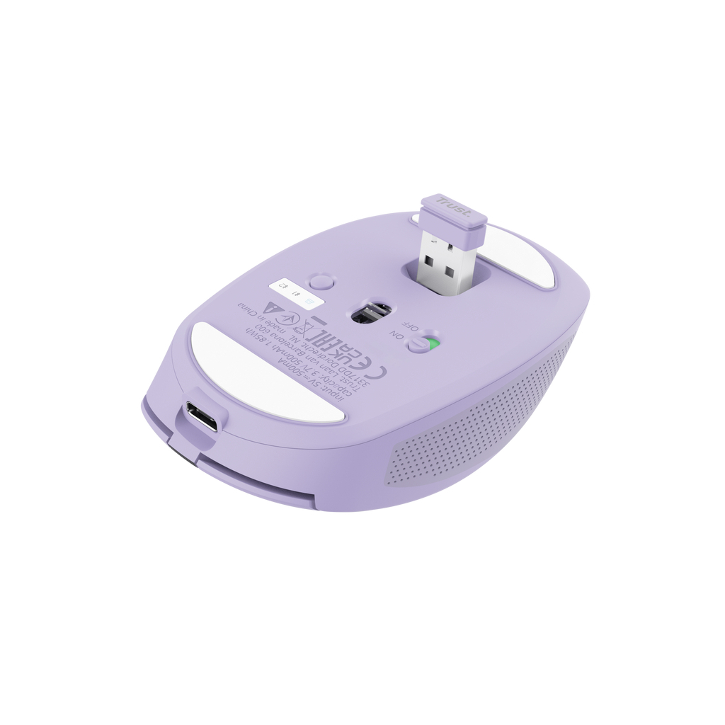 Мишка Trust Ozaa Wireless Purple (25384) - зображення 5