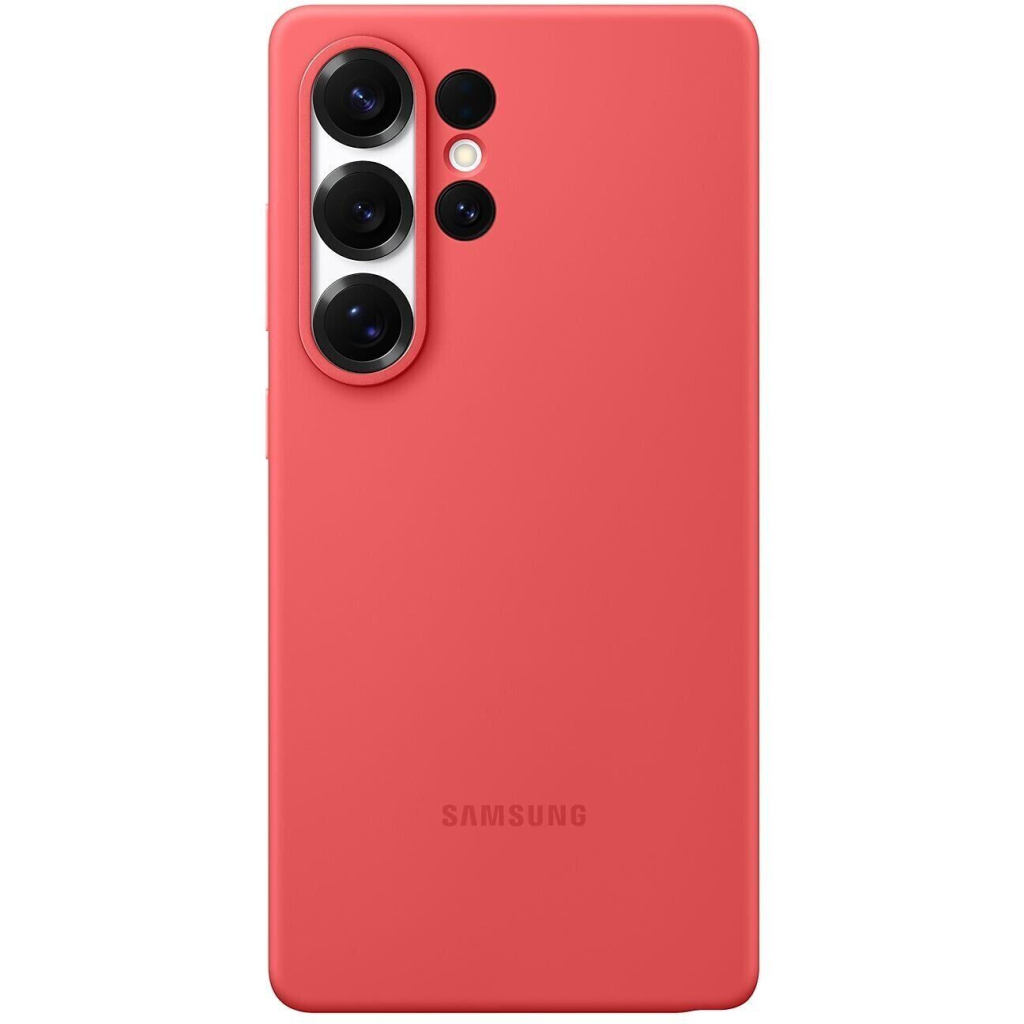 Чохол до мобільного телефона Samsung Galaxy S25 Ultra (S938) Silicone Case Red (EF-PS938CREGWW) - изображение 1