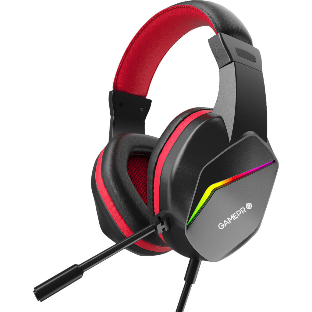 Навушники GamePro HS311 RGB Black/Red (HS311) - зображення 1