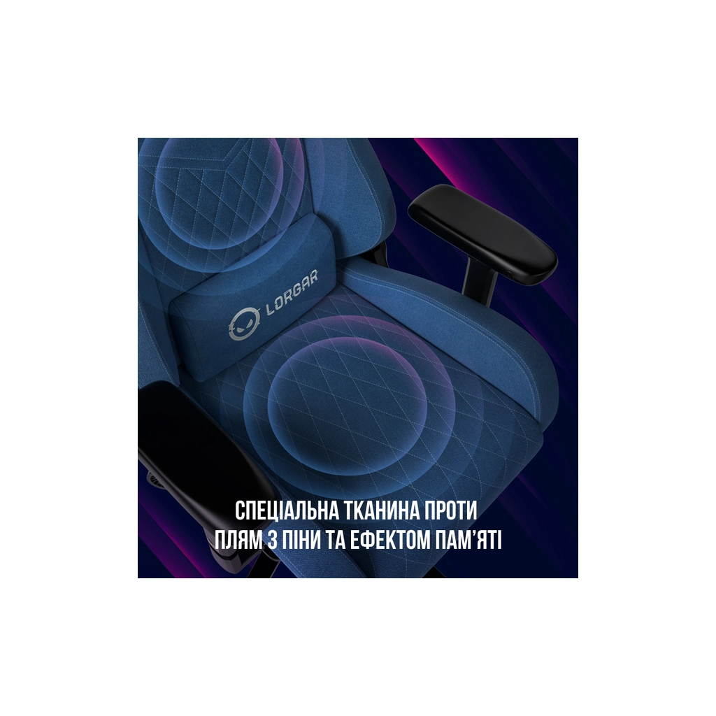 Крісло ігрове Lorgar Ace 422 Blue (LRG-CHR422BL) - зображення 6