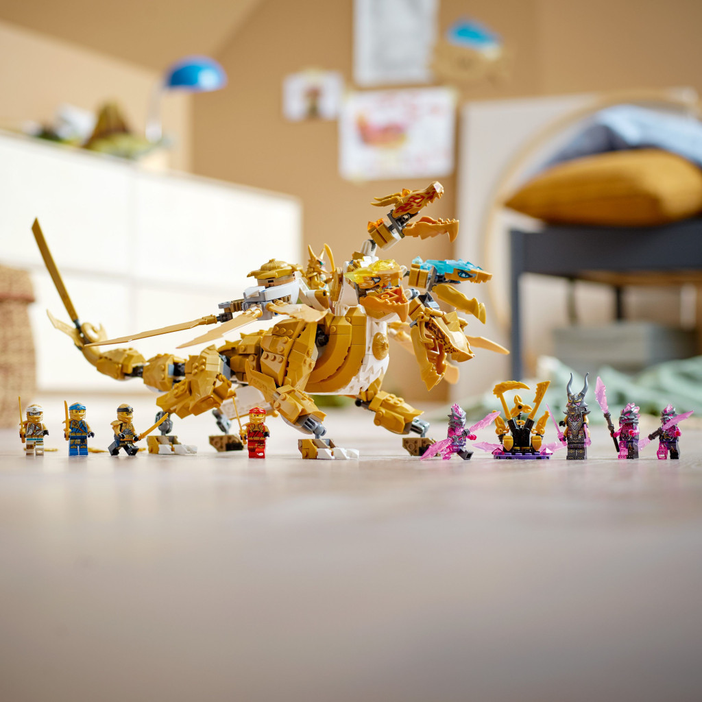 Конструктор LEGO Ninjago Золотий ультрадракон Ллойда 989 деталей (71774) - зображення 4