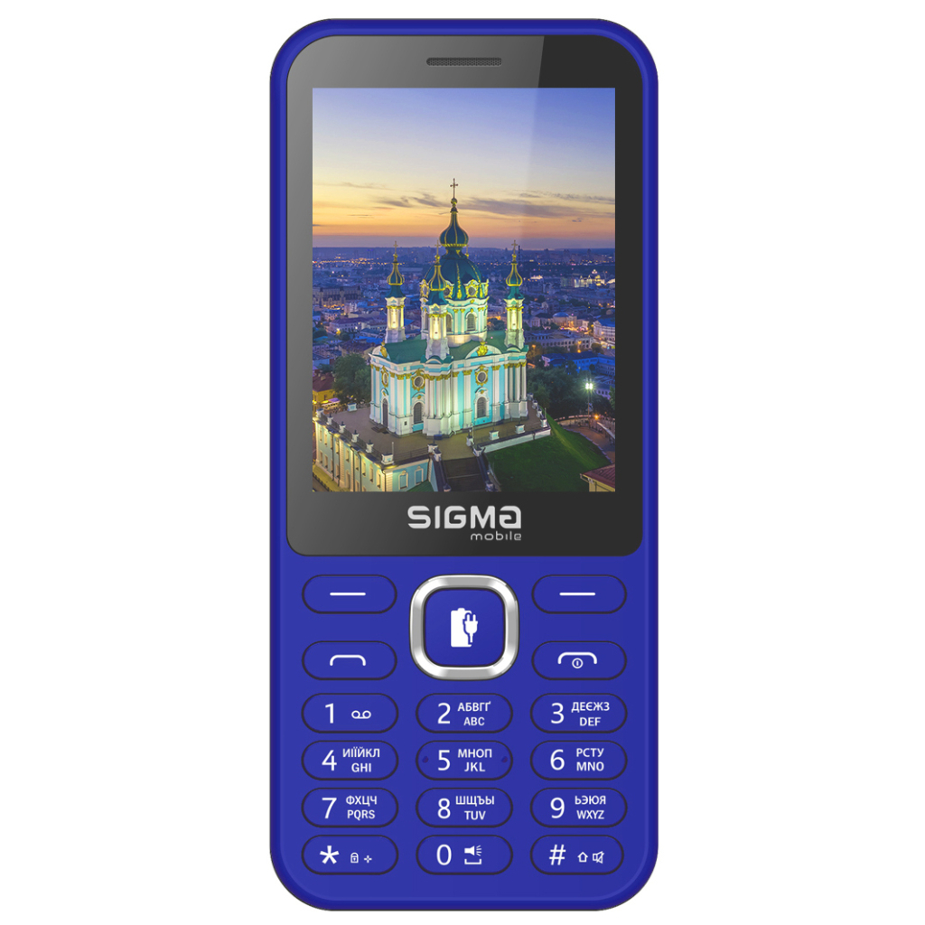 Мобільний телефон Sigma X-style 31 Power Type-C Blue (4827798855027) - зображення 1