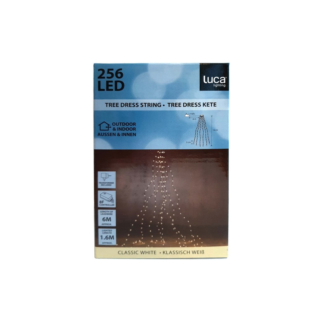 Гірлянда Luca Lighting Конус 1,6+6 м, теплий білий (8720362027041) - зображення 6