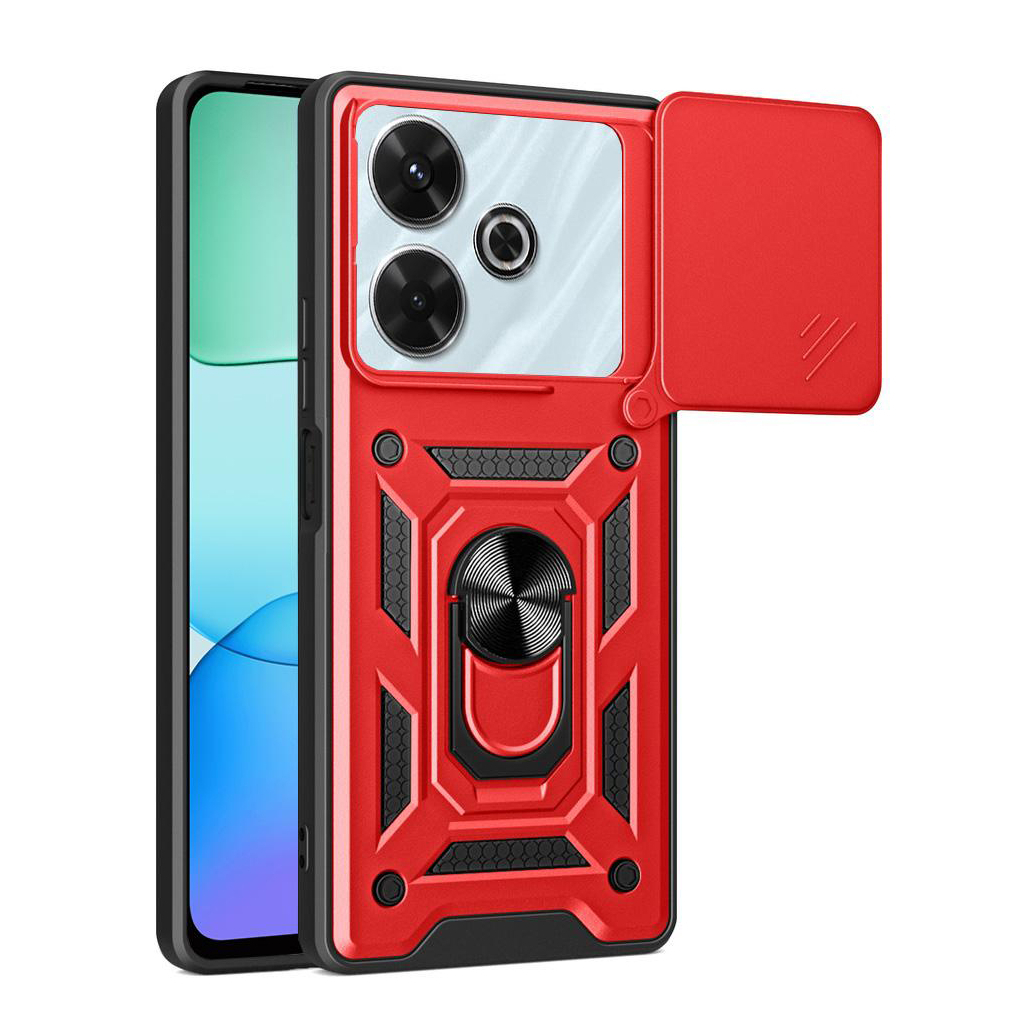 Чохол до мобільного телефона BeCover Military Xiaomi Redmi 13 Red (711554) - зображення 2