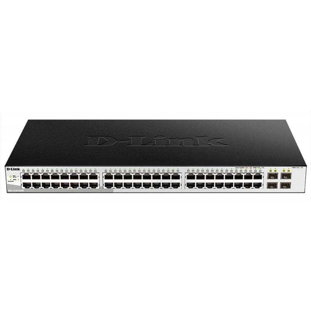 Комутатор мережевий D-Link DGS-1210-52/ME/B - зображення 1