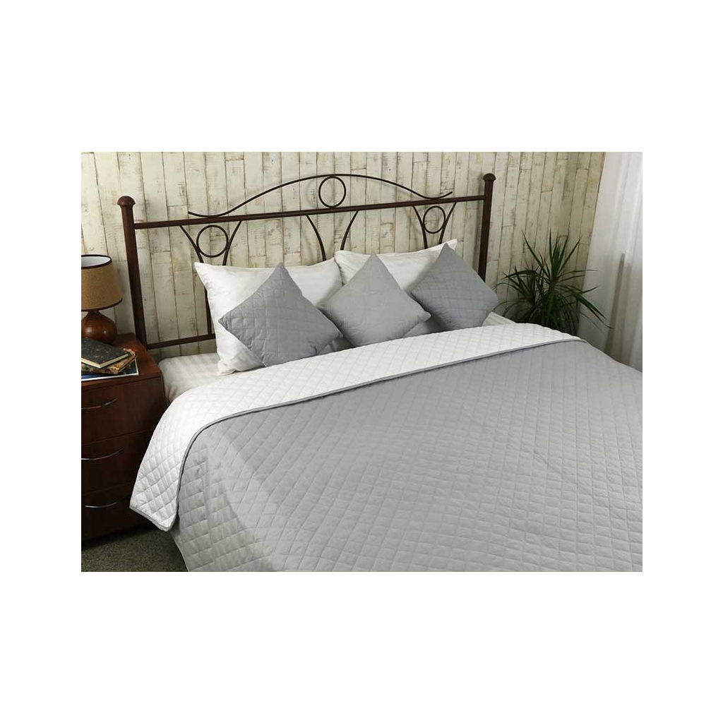 Покривало Руно Grey 220x240 см (330.52У_White Grey) - зображення 1