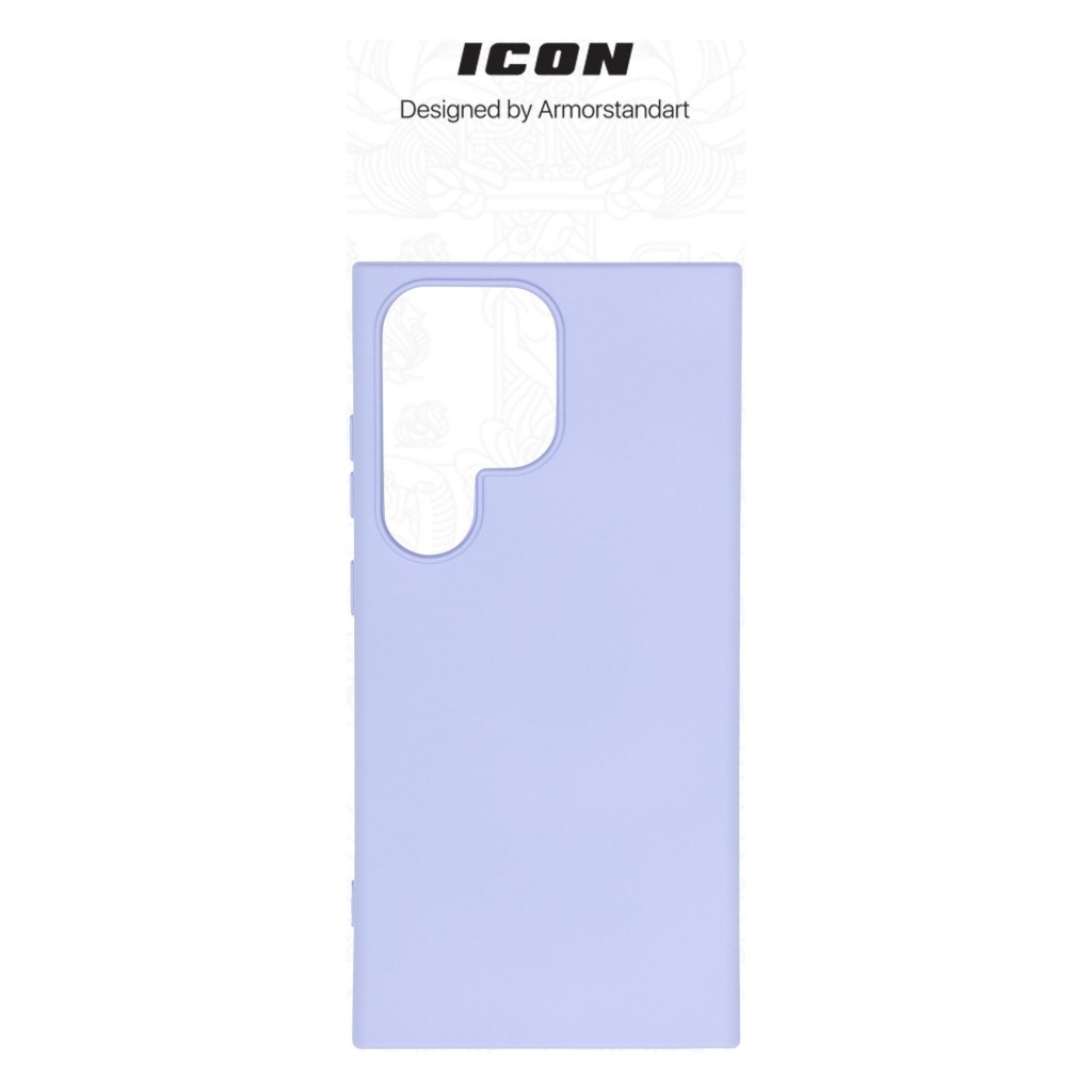 Чохол до мобільного телефона Armorstandart ICON Case Samsung S24 Ultra Lavender (ARM72499) - зображення 3