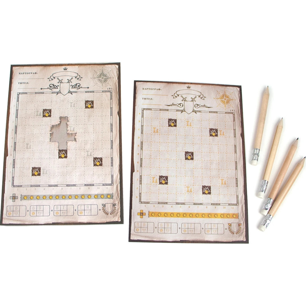 Настільна гра Ігромаг Картографи (Cartographers: A Roll Player Tale) українська (6901) - изображение 7