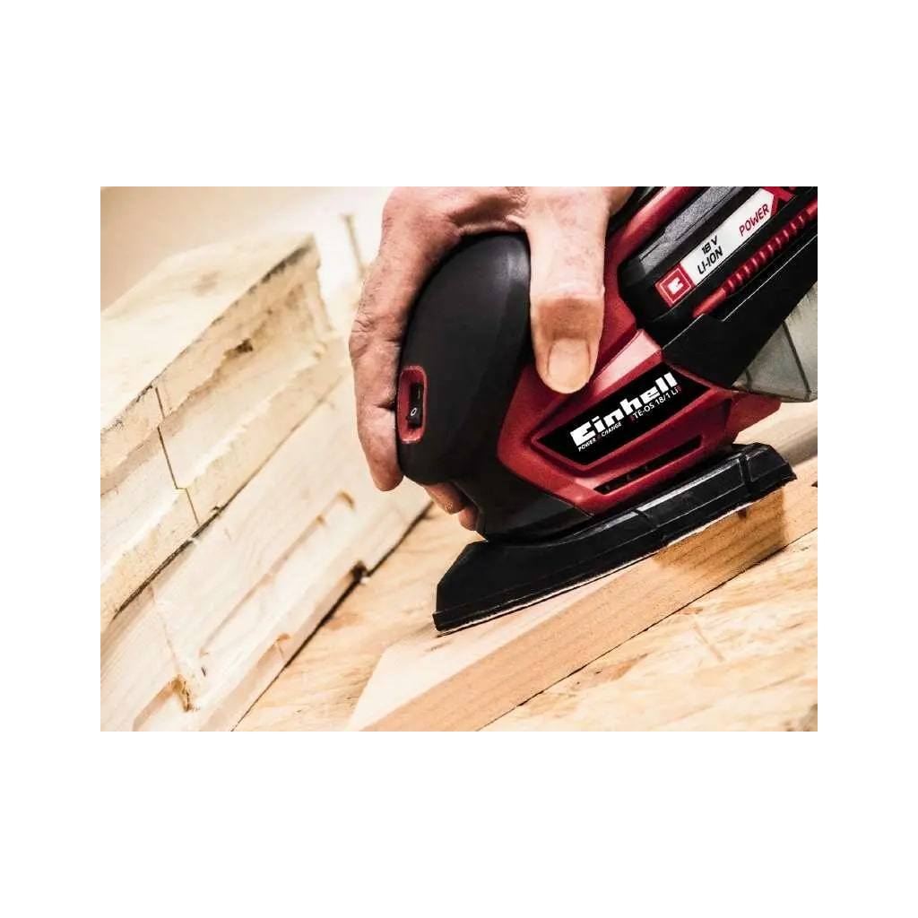 Шліфувальна машина Einhell TE-OS 18/150 Li-Solo (без АКБ та ЗП) (4460708) - зображення 4