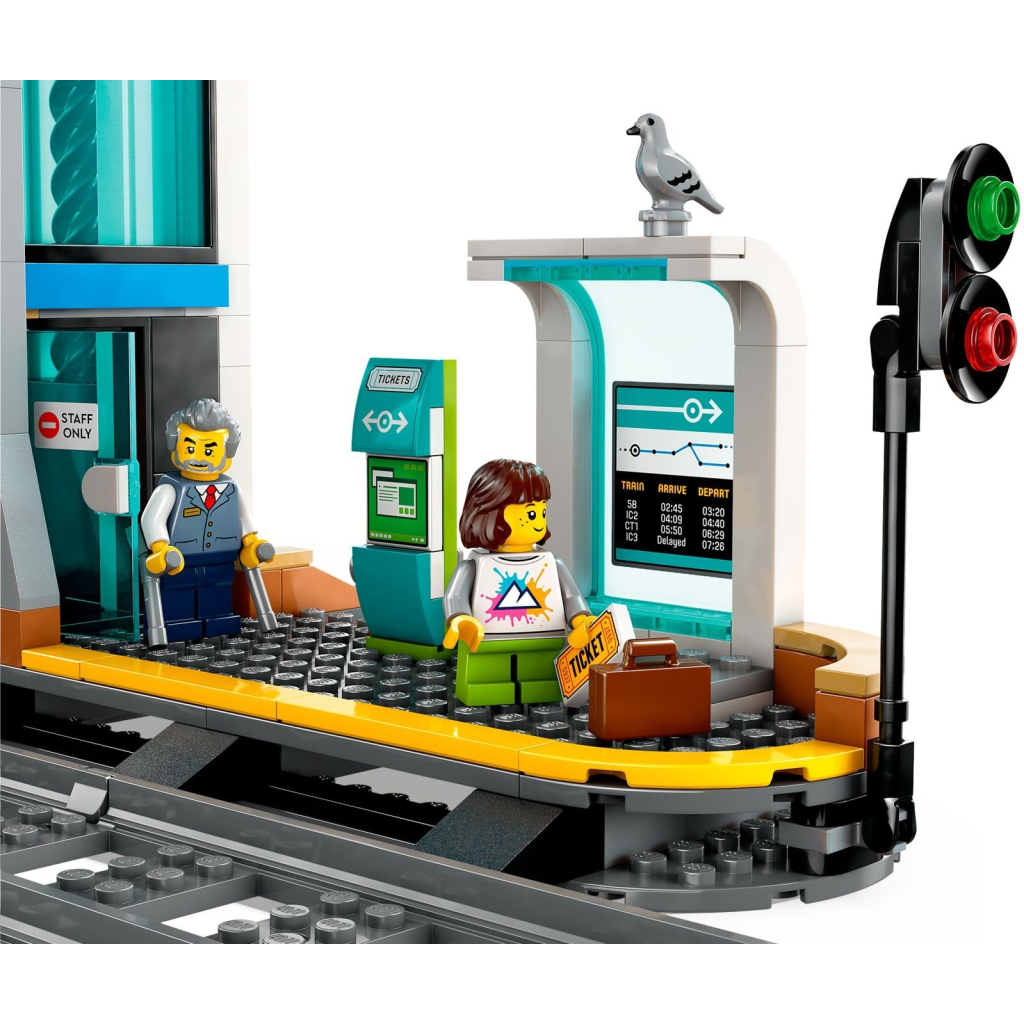 Конструктор LEGO City Центральний залізничний вокзал (60469) - зображення 5