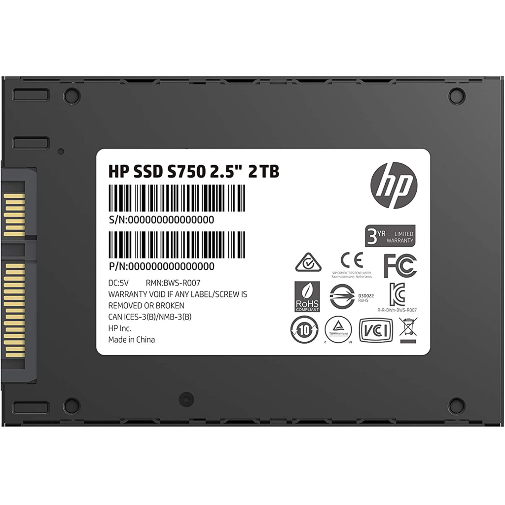 Накопичувач SSD 2.5" 2TB S750 HP (1R9T8AA) - зображення 4