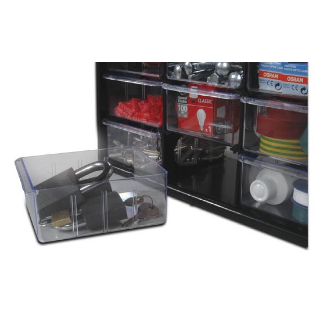 Ящик для інструментів Stanley органайзер вертикальний 39-секцій 36.5x16x44.5см (1-93-981) - зображення 4