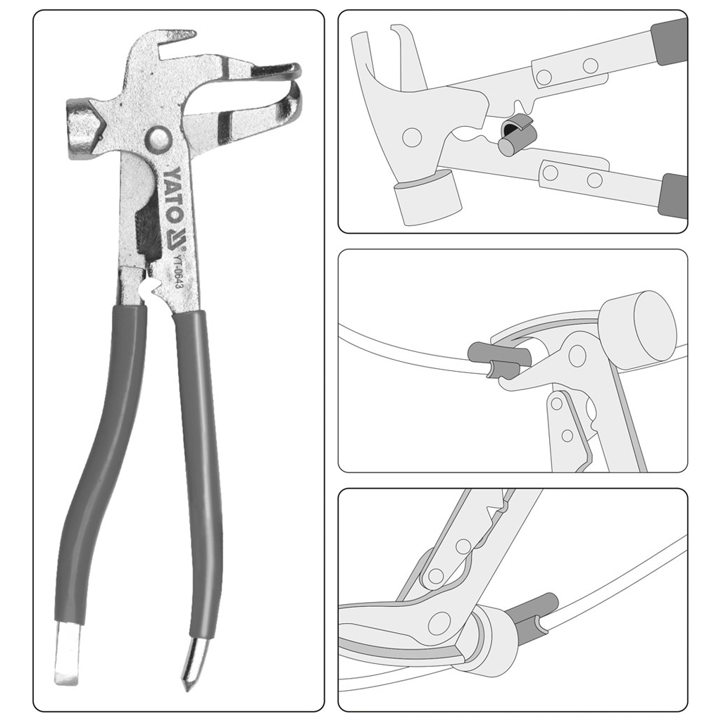 Кліщі Yato балансувальні (YT-0643) - изображение 2