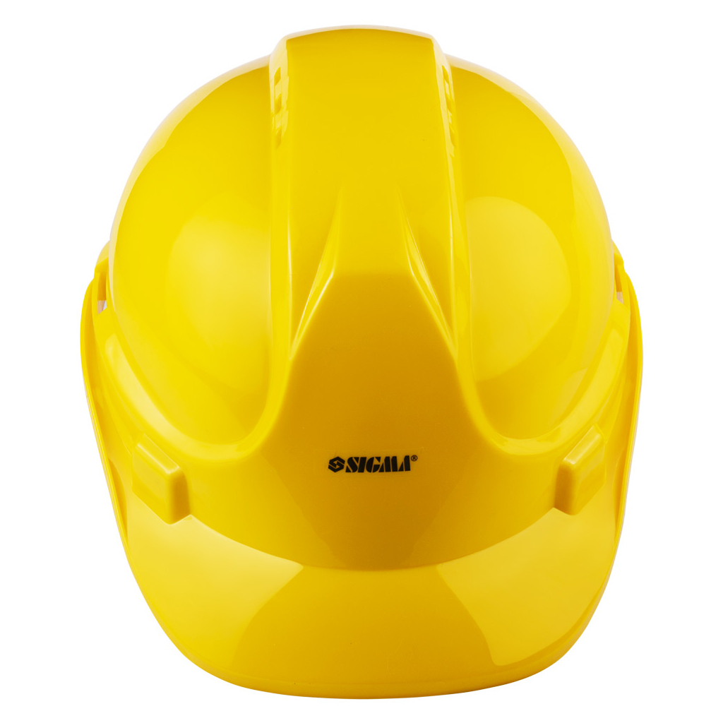 Каска захисна Sigma 8 точок кріплення (жовта) (9414521) - зображення 1
