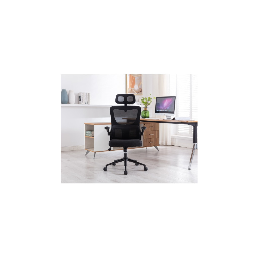 Офісне крісло GT Racer X-5728 Black - зображення 6