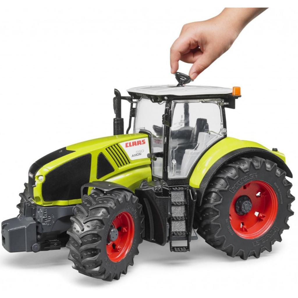 Спецтехніка Bruder трактор Claas Axion 950 з навантажувачем (03013) - зображення 8