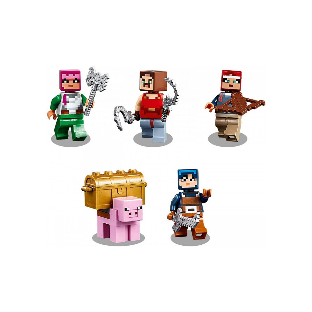 Конструктор LEGO Minecraft Битва за червоний пил 504 деталі (21163) - зображення 4